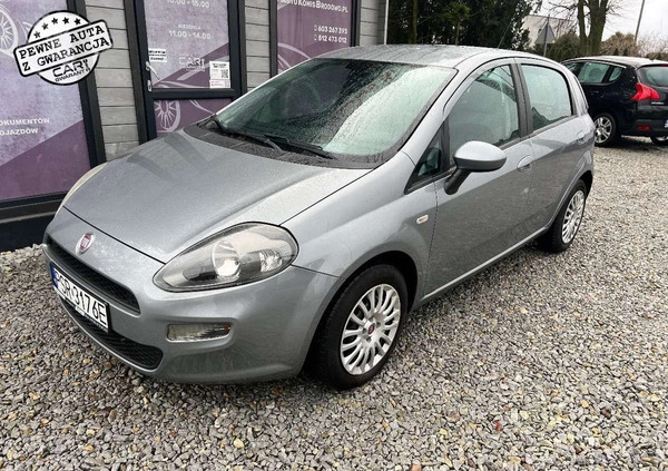 Fiat Punto Evo cena 19900 przebieg: 186000, rok produkcji 2012 z Bieżuń małe 301